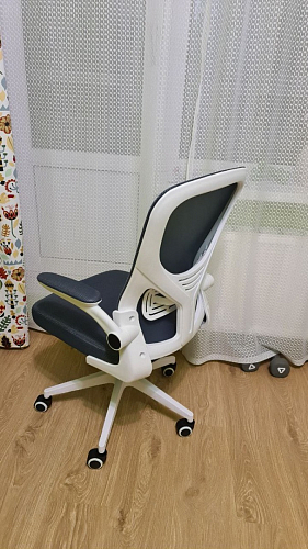 Компьютерное кресло Konfi light gray / blue / white фото покупателя 224