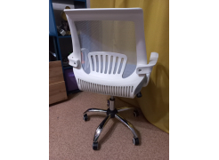 Компьютерное кресло Ergoplus белое / голубое фото покупателя 13