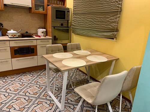 Стол Лота Лофт 120 25 мм сабия / белый матовый фото покупателя 862