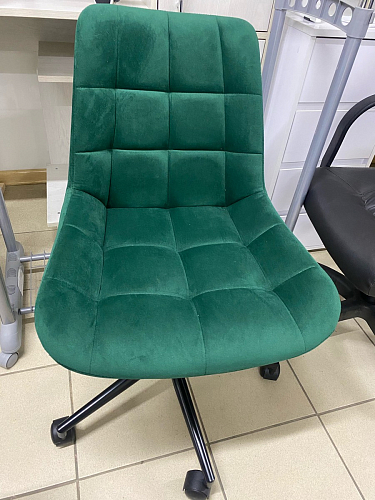 Компьютерное кресло Честер синий (velutto 46 ) / белый фото покупателя 38