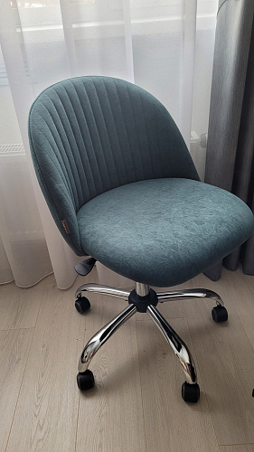 Компьютерное кресло Melody молочное фото покупателя 156