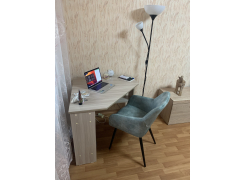 Стул на металлокаркасе Ally VBP-216 античный зеленый / черный фото покупателя 1