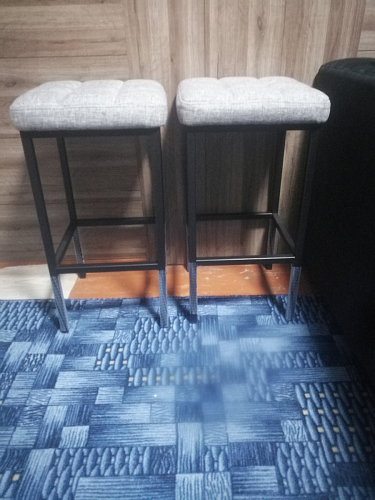 Полубарный стул Лофт мадера 20 / белый матовый фото покупателя 171