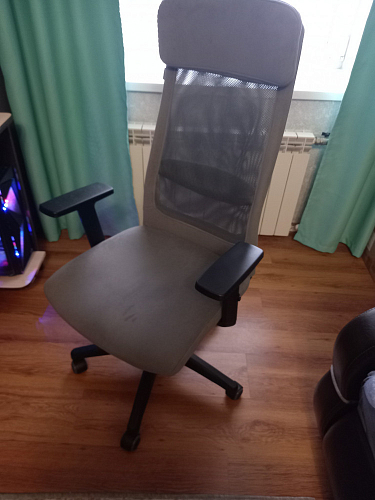 Компьютерное кресло Profit коричневое / черное фото покупателя 6