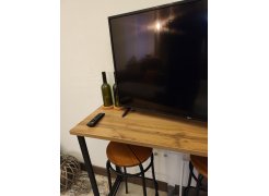 Барная стойка Дилан Лофт 120х60х90 бетон фото покупателя 100