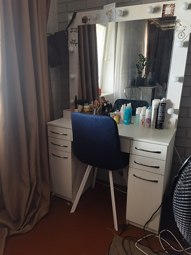 Стул на металлокаркасе Чилли К кирпичный / черный фото покупателя 273