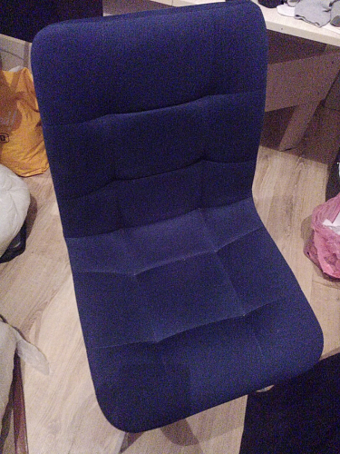 Комплект из "Стул на металлокаркасе Чилли розовый / черный каркас" 2 шт. фото покупателя 1005