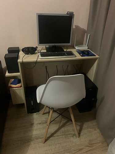 Пластиковый стул Eames PC-015 желтый фото покупателя 41