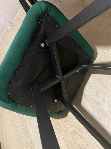 Комплект стульев Чилли 2 шт бежевый / черный фото покупателя 1372