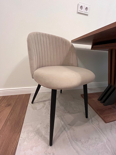 Стул на металлокаркасе Gabi wine red / black фото покупателя 490