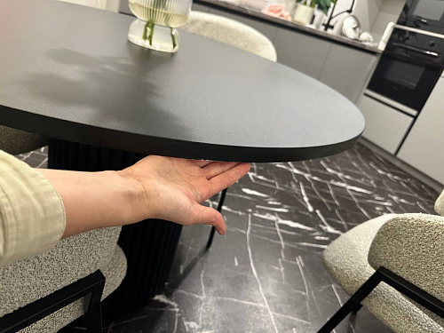 Стол Барел 110 белый / белый фото покупателя 5