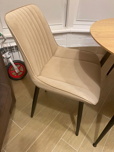 Комплект стульев Седа К 4 шт латте / черный фото покупателя 25