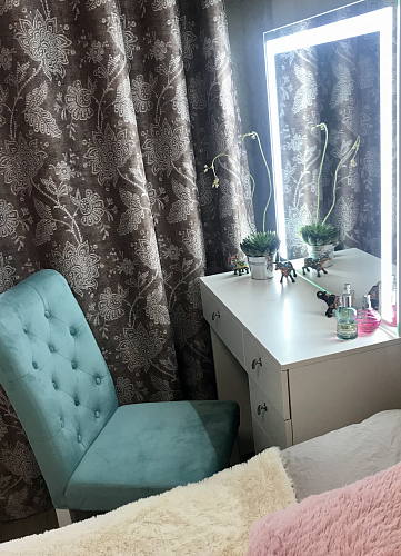 Стул Amelia white / fabric tiffany фото покупателя 4