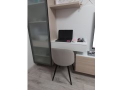 Стул на металлокаркасе Gabi 1 gray / black фото покупателя 499