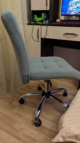 Компьютерное кресло Fiesta флок молочный 4 фото покупателя 38