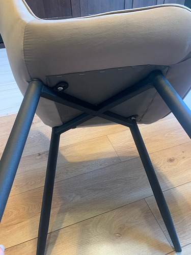 Комплект стульев Седа К 4 шт латте / черный фото покупателя 7