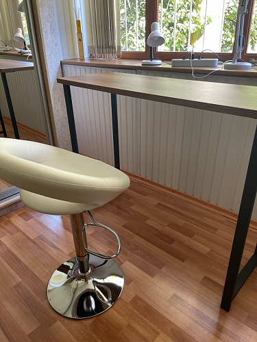 Барная стойка Дилан Лофт 120х60х90 бетон фото покупателя 71