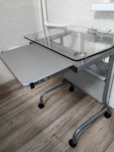 Компьютерный стол Riko серый фото покупателя 5