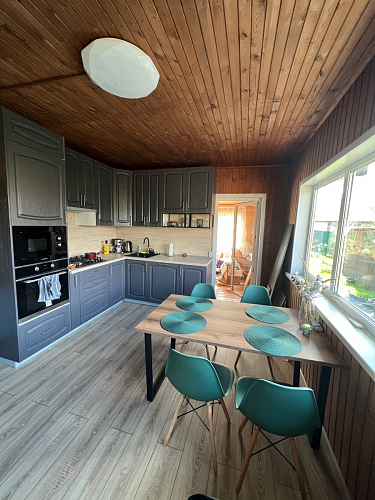 Стол Лота Лофт 140 25 мм черный матовый / бетон фото покупателя 617