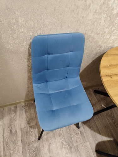 Стул на металлокаркасе Чилли бирюзовый / черный фото покупателя 1098