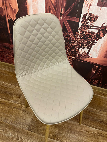 Стул на металлокаркасе Capri blue / white фото покупателя 60