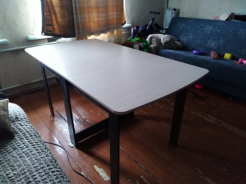 Стол обеденный раздвижной СтК4 дуб молочный фото покупателя 27