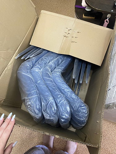 Стул на металлокаркасе Седа К латте / черный фото покупателя 220