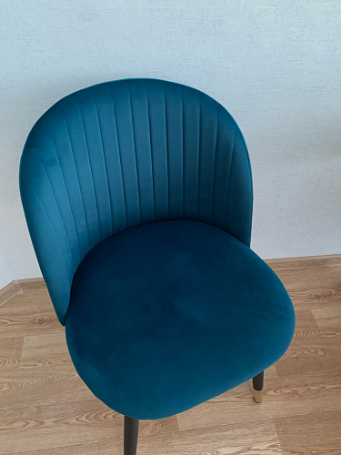 Стул на металлокаркасе Gabi gray / black фото покупателя 334