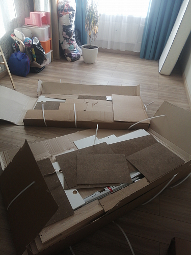 Стол компьютерный КС15 белый правый фото покупателя 5