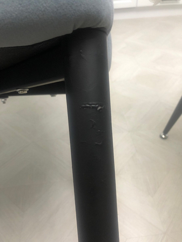 Стул на металлокаркасе Kora gray / black фото покупателя 459