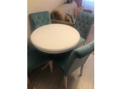 Стул Amelia white / fabric cream фото покупателя 26