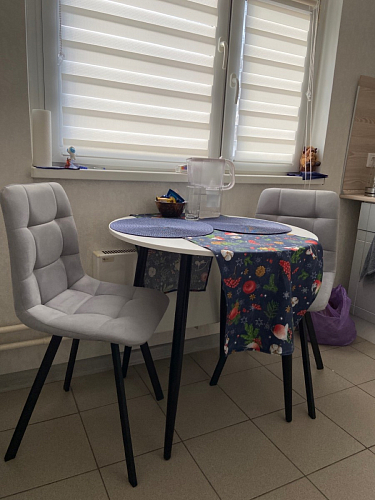 Комплект стульев Чилли 2 шт бежевый / черный фото покупателя 1417