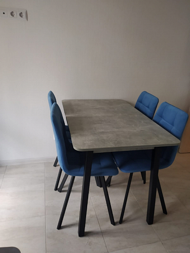 Комплект стульев Чилли 4 шт бежевый / черный фото покупателя 1324