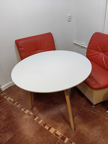 Стол Lorini 60 white / wood фото покупателя 4