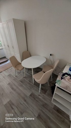 Стул на металлокаркасе Kora dark gray / black фото покупателя 160