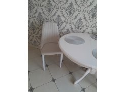 Стул на металлокаркасе Kora green / black фото покупателя 50