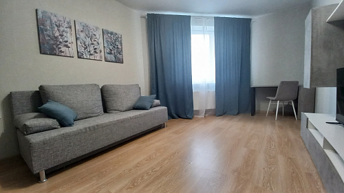 Письменный стол Битти Лофт 116х60х75 дуб вотан / черный матовый фото покупателя 35