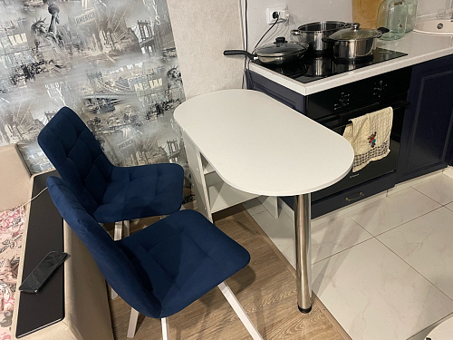 Комплект стульев Чилли 2 шт бежевый / черный фото покупателя 1201