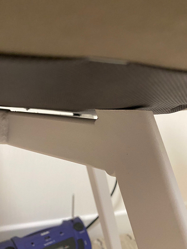 Стул на металлокаркасе Чилли синий / белый фото покупателя 328