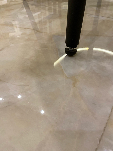 Стул на металлокаркасе Gabi 1 beige / black фото покупателя 704