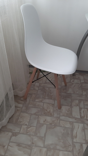 Стул Cindy Eames mod. 001 khaki / natural фото покупателя 357