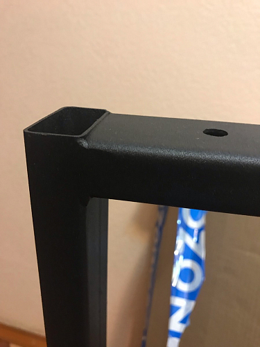 Письменный стол Битти Лофт 116х60х75 дуб вотан / черный матовый фото покупателя 62