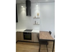 Стол Центавр 120(160)х70х75 файерстоун / черный матовый фото покупателя 35