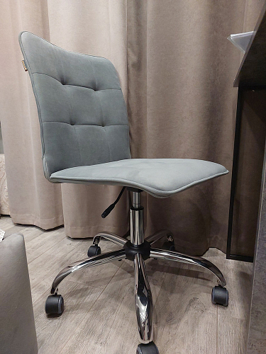 Компьютерное кресло One/Ван флок серый 29 фото покупателя 102