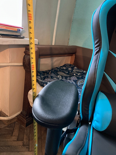 Компьютерное кресло Racer черное / бежевое фото покупателя 145