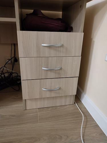 Стол письменный Бриз МДФ волна лайм / ясень светлый фото покупателя 21