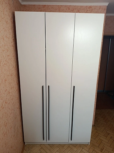 Шкаф Бирма ШК-1600 белое дерево / белое дерево фото покупателя 3