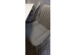 Стул на металлокаркасе Вейв светло-серый (hl 63) / 10К черный каркас фото покупателя 101