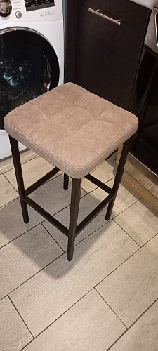 Барный стул Лофт катания минт / белый матовый фото покупателя 223