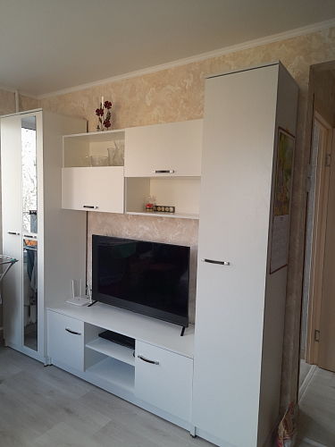 Готовая гостиная Бертелена белое дерево / белое дерево фото покупателя 6